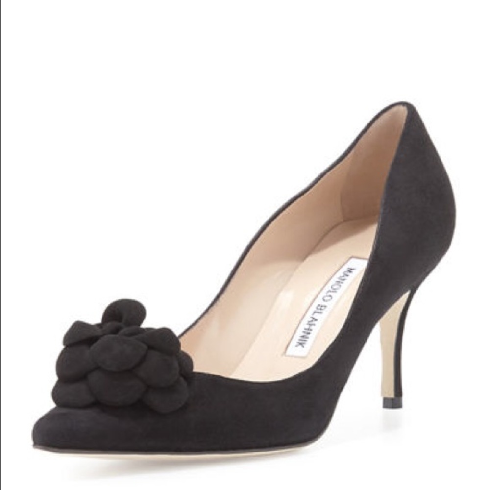 Manolo Blahnik Camelia Pumps